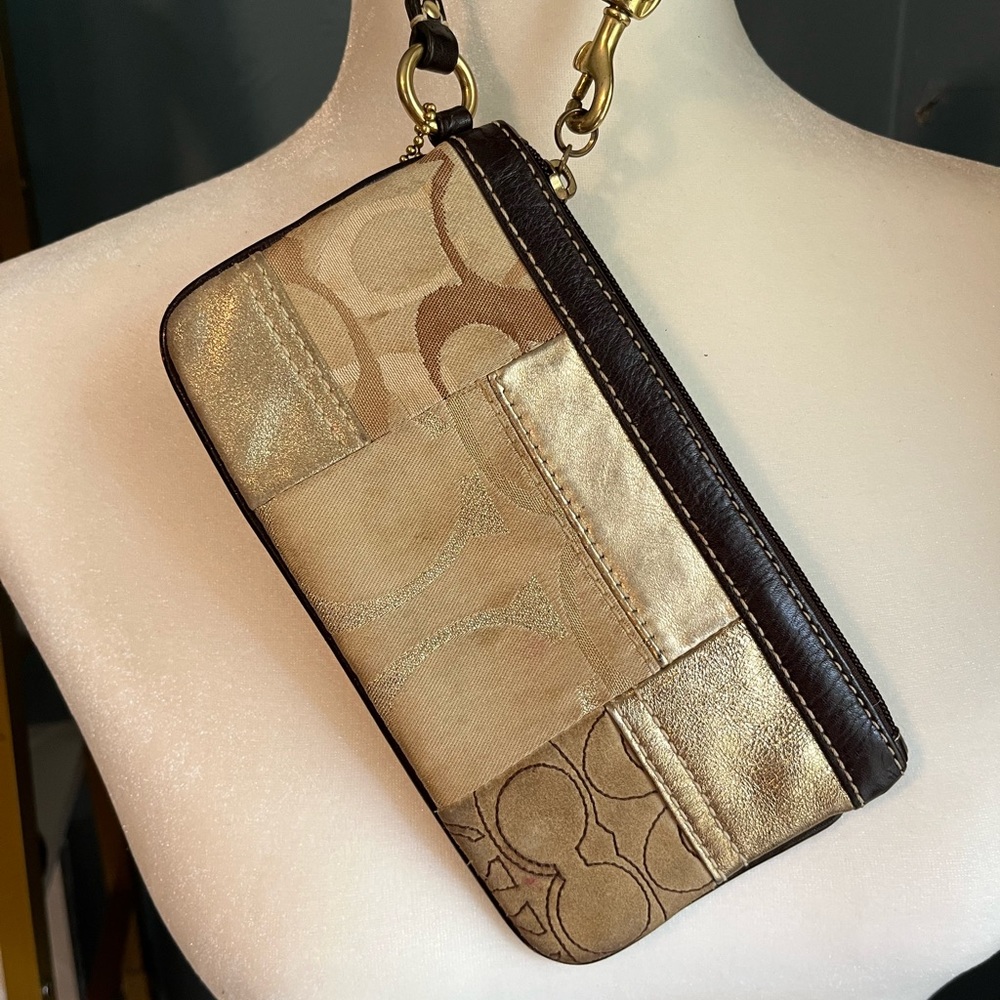 Vintage Coach Wristlet